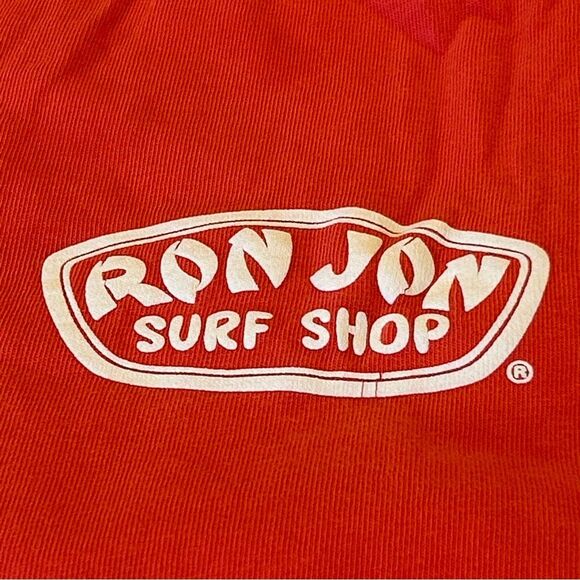 Spirit Men's Ron Jon Surf Shop Coral Crew Neck Long Sleeve Tee Tops Size Small - Picture 4 of 9